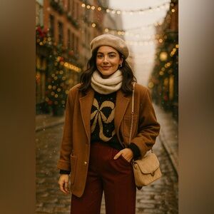 Jax Wool-Cashmere Jacket/Blazer in Warm Camel